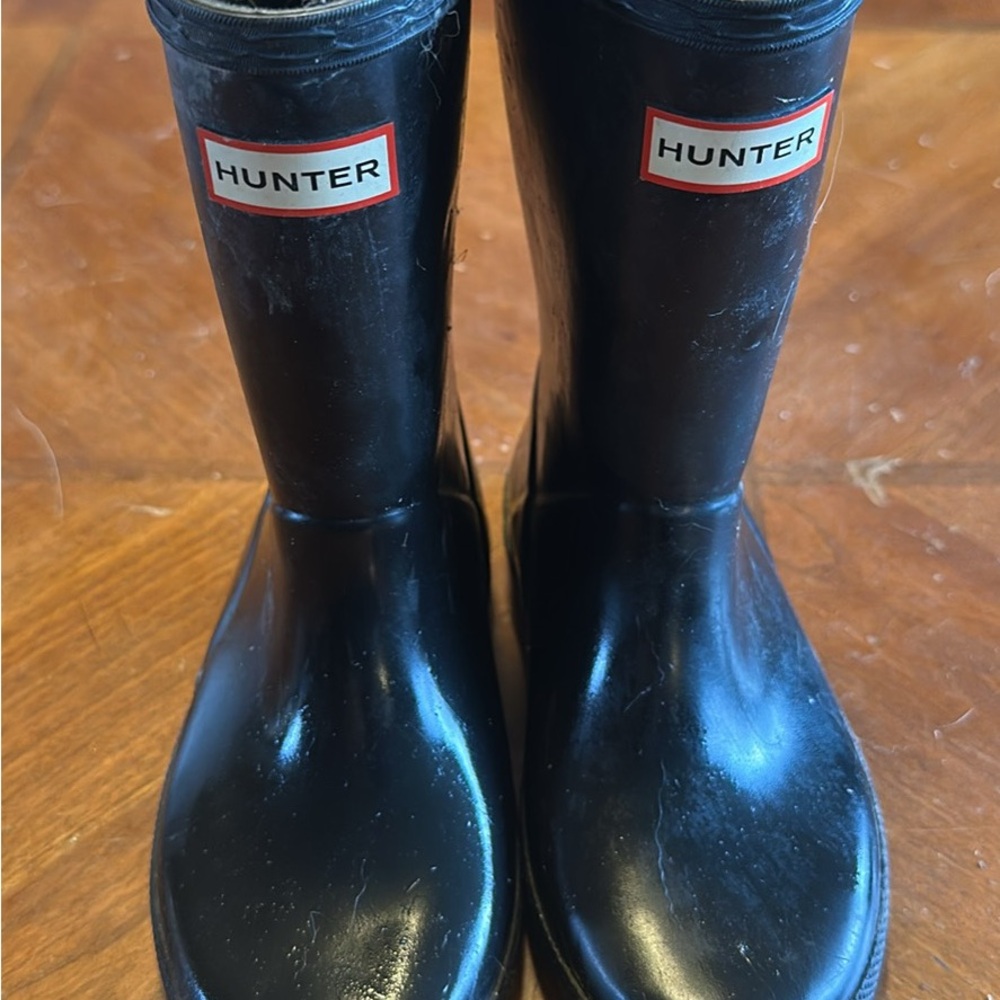 Hunter Black Rain Boots
